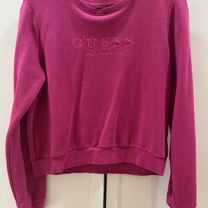 GUESS Fuchsia Sweatshirt for Women